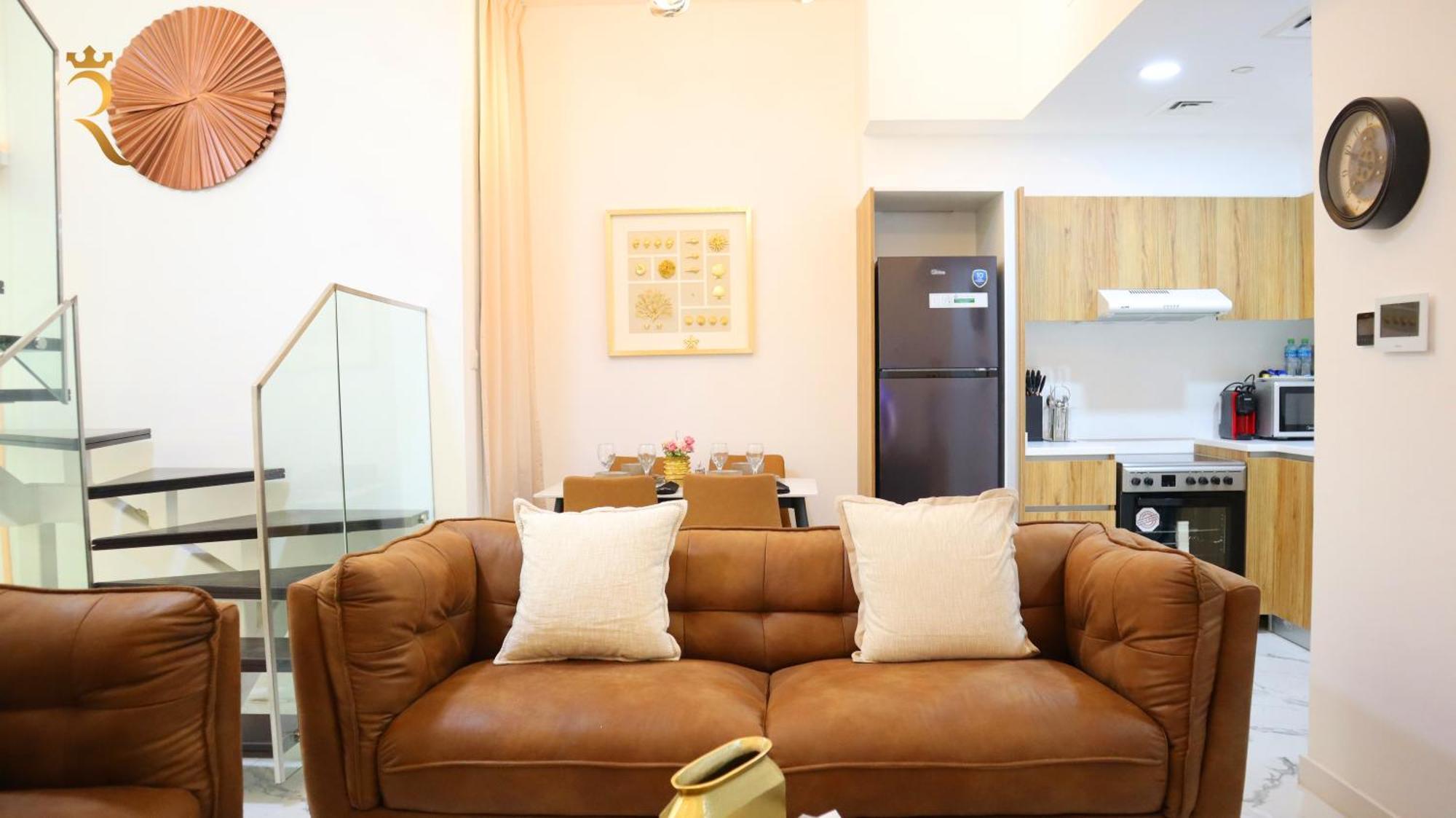 Duplex Elegance Retreat Transit - 2 Bedroom In Masdar Appartement Abou Dabi
